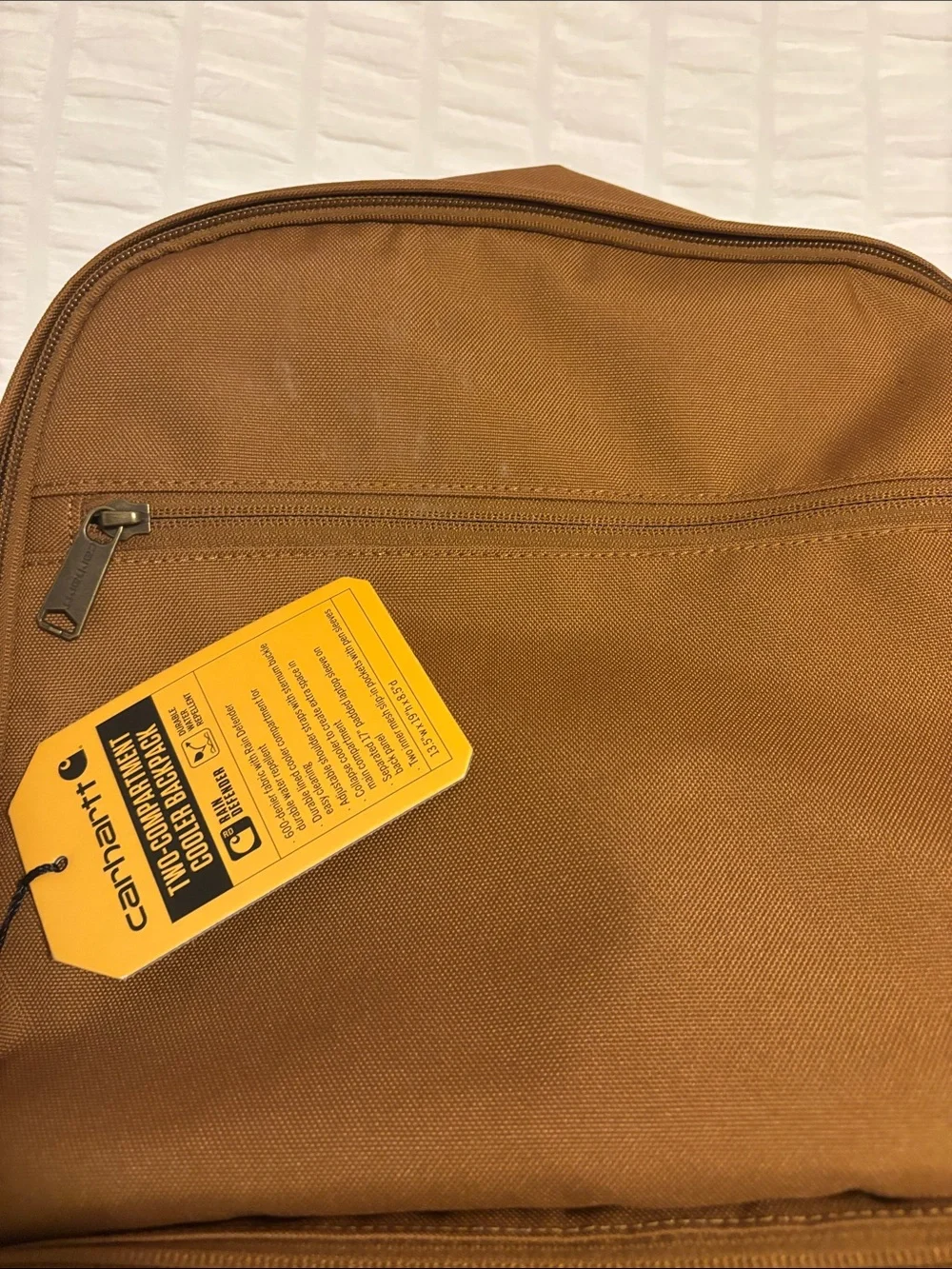 Carhartt Brown and Black Two-Tone Utility Backpack